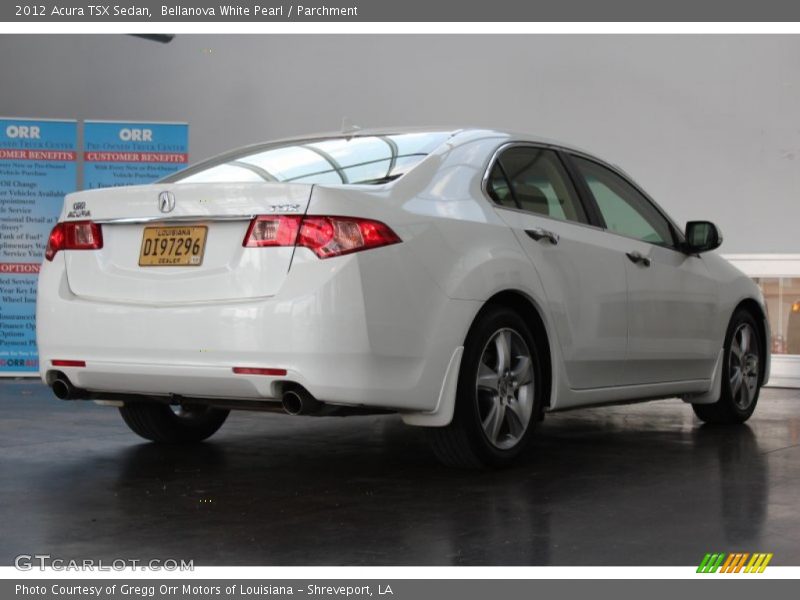 Bellanova White Pearl / Parchment 2012 Acura TSX Sedan