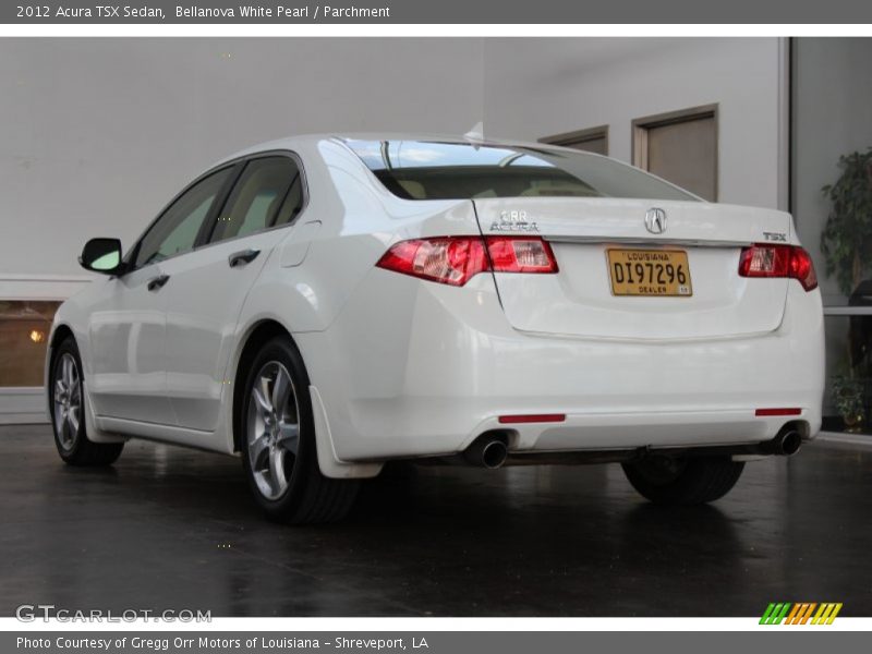 Bellanova White Pearl / Parchment 2012 Acura TSX Sedan