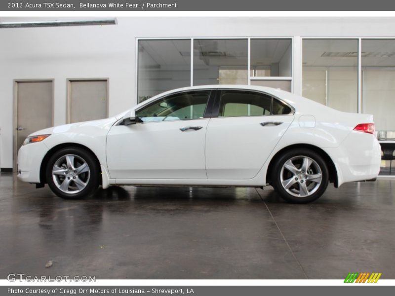 Bellanova White Pearl / Parchment 2012 Acura TSX Sedan