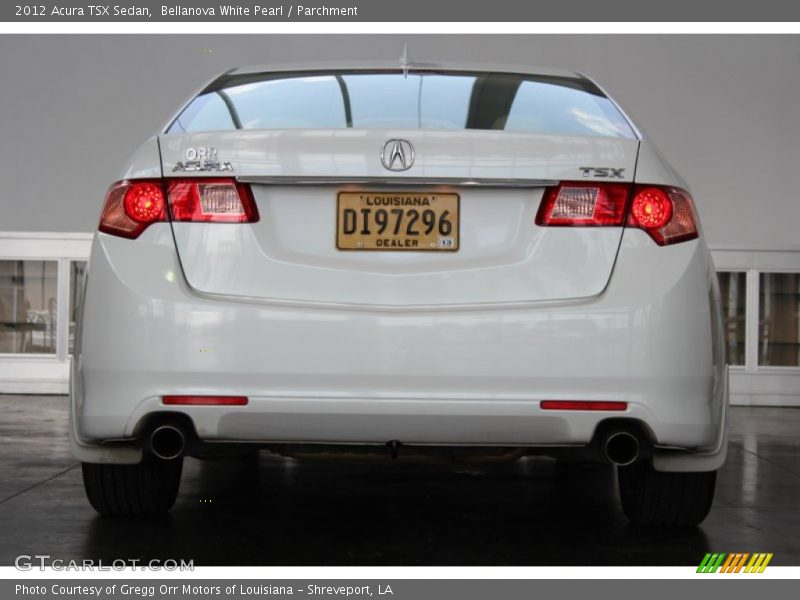 Bellanova White Pearl / Parchment 2012 Acura TSX Sedan