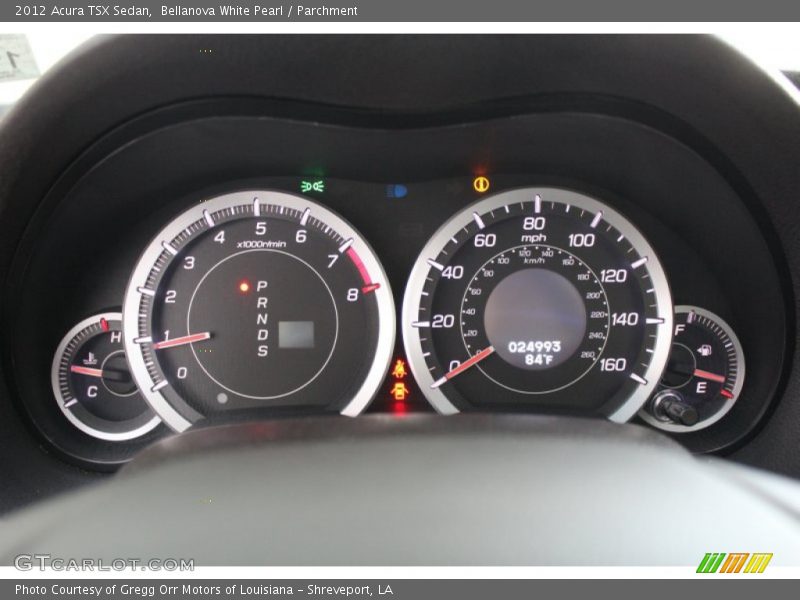 Bellanova White Pearl / Parchment 2012 Acura TSX Sedan