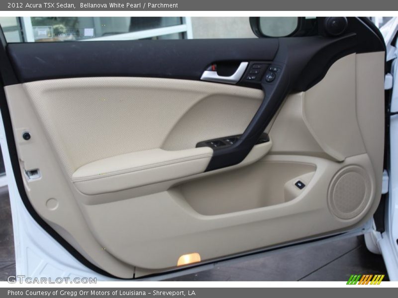 Bellanova White Pearl / Parchment 2012 Acura TSX Sedan