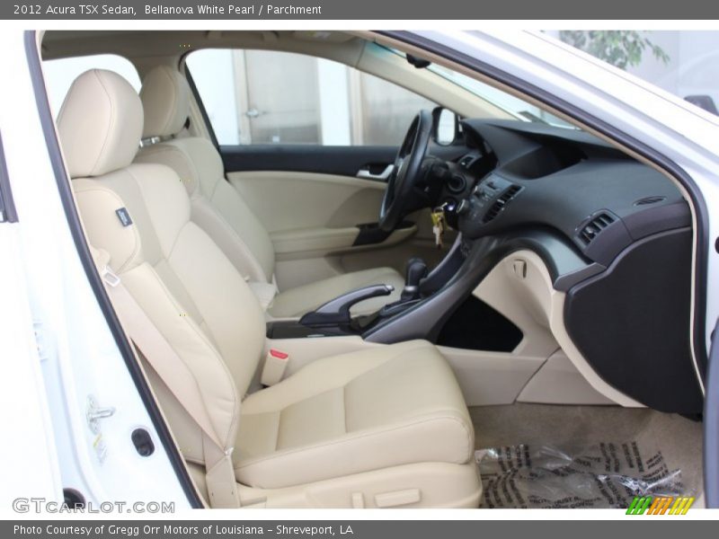 Bellanova White Pearl / Parchment 2012 Acura TSX Sedan