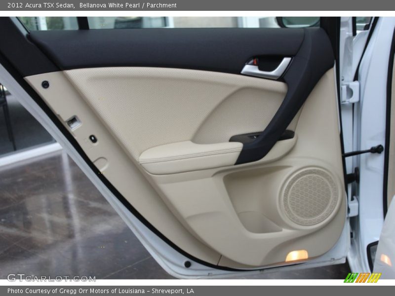 Bellanova White Pearl / Parchment 2012 Acura TSX Sedan