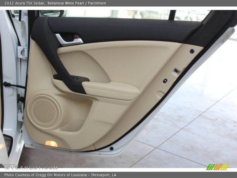 Bellanova White Pearl / Parchment 2012 Acura TSX Sedan