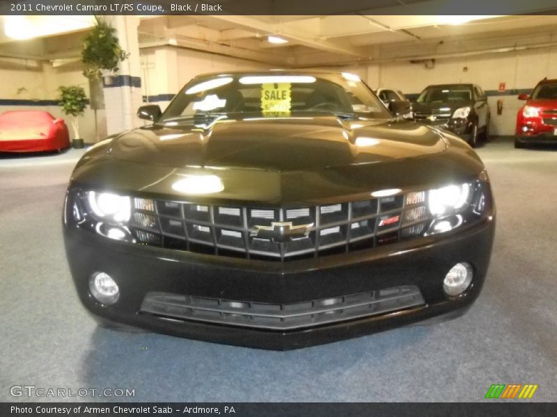 Black / Black 2011 Chevrolet Camaro LT/RS Coupe