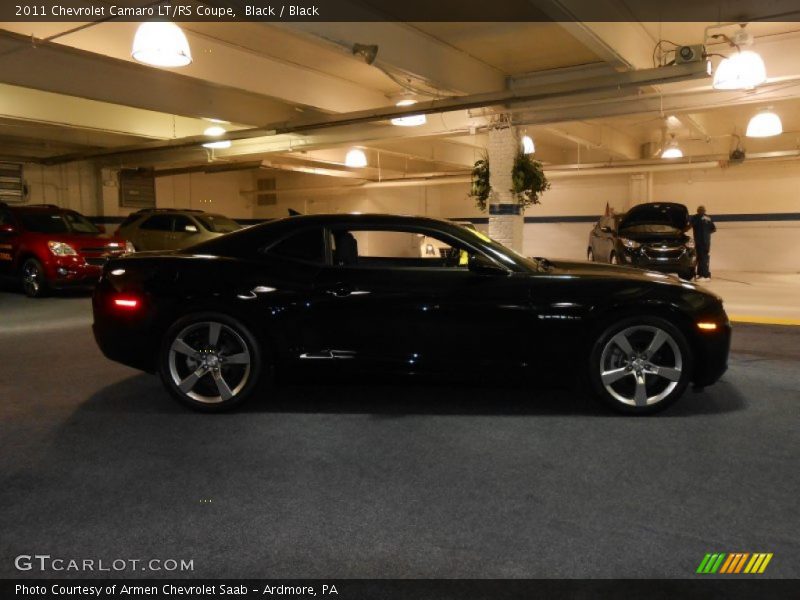Black / Black 2011 Chevrolet Camaro LT/RS Coupe