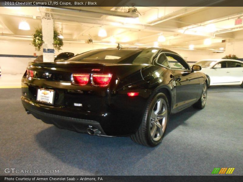 Black / Black 2011 Chevrolet Camaro LT/RS Coupe