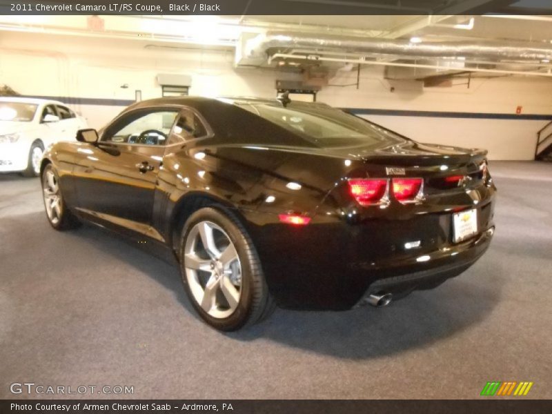 Black / Black 2011 Chevrolet Camaro LT/RS Coupe