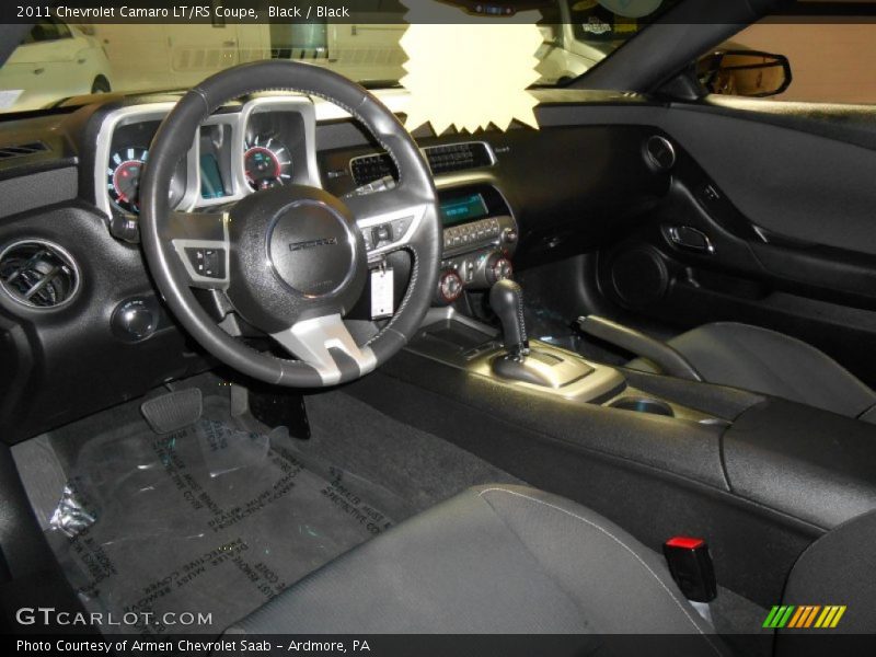 Black / Black 2011 Chevrolet Camaro LT/RS Coupe