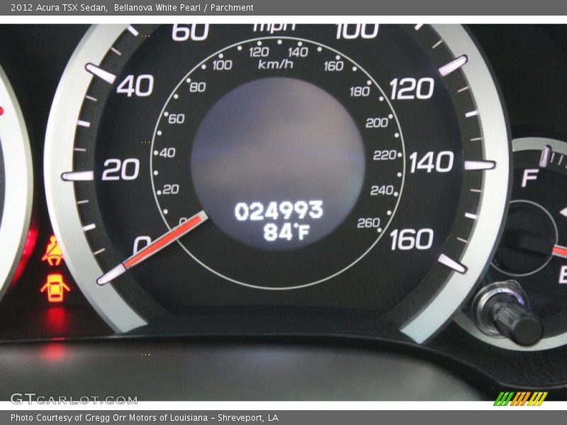 Bellanova White Pearl / Parchment 2012 Acura TSX Sedan