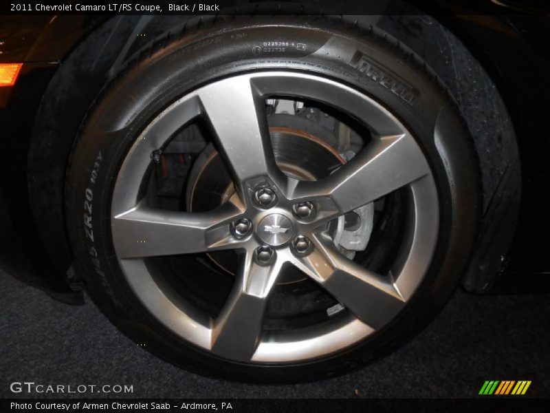 Black / Black 2011 Chevrolet Camaro LT/RS Coupe