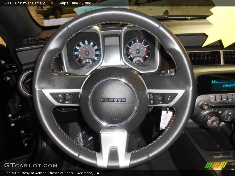 Black / Black 2011 Chevrolet Camaro LT/RS Coupe