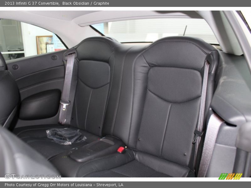 Black Obsidian / Graphite 2013 Infiniti G 37 Convertible