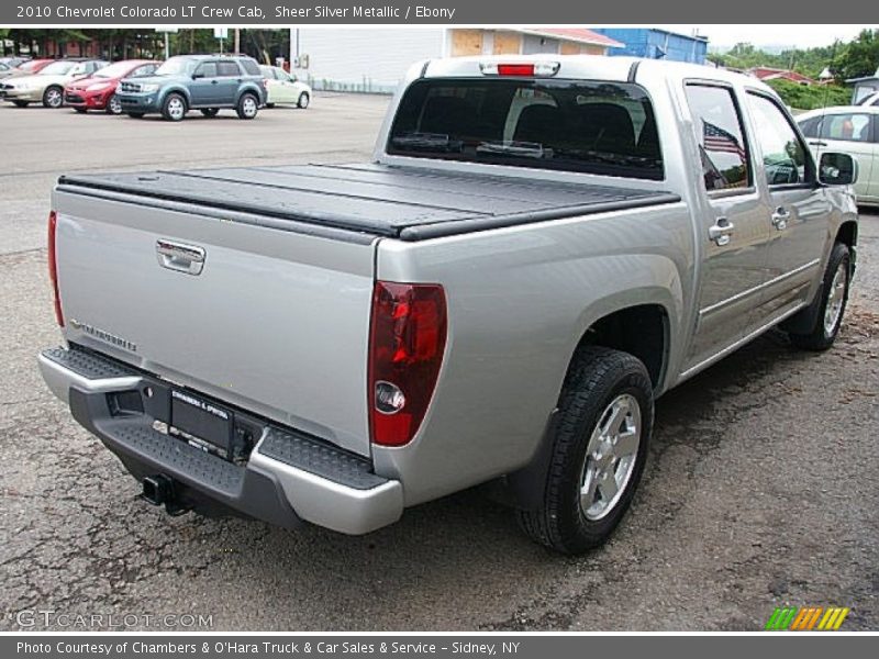 Sheer Silver Metallic / Ebony 2010 Chevrolet Colorado LT Crew Cab