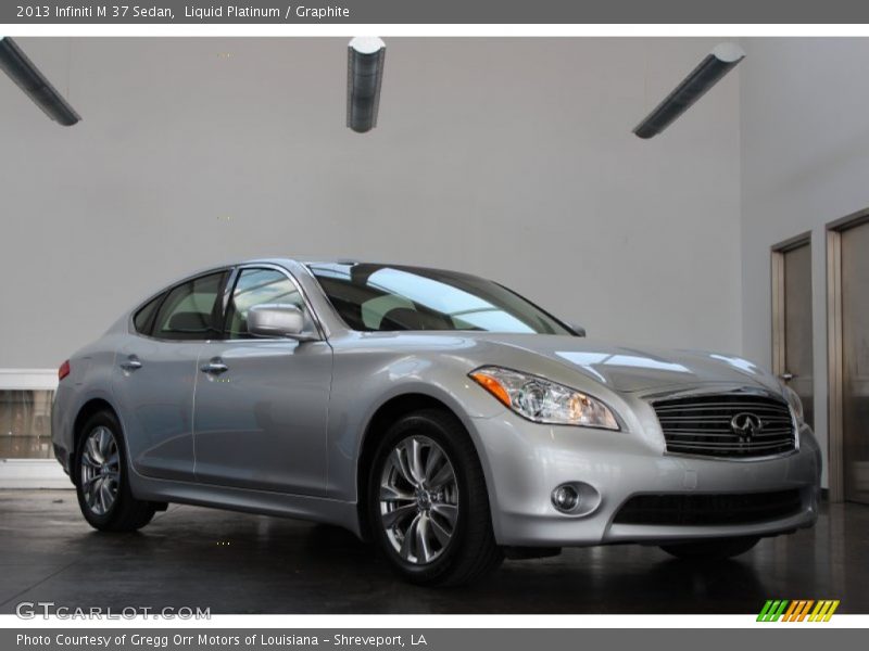 Liquid Platinum / Graphite 2013 Infiniti M 37 Sedan
