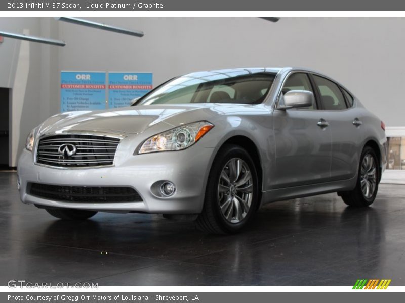 Liquid Platinum / Graphite 2013 Infiniti M 37 Sedan