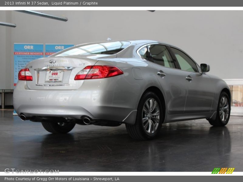 Liquid Platinum / Graphite 2013 Infiniti M 37 Sedan