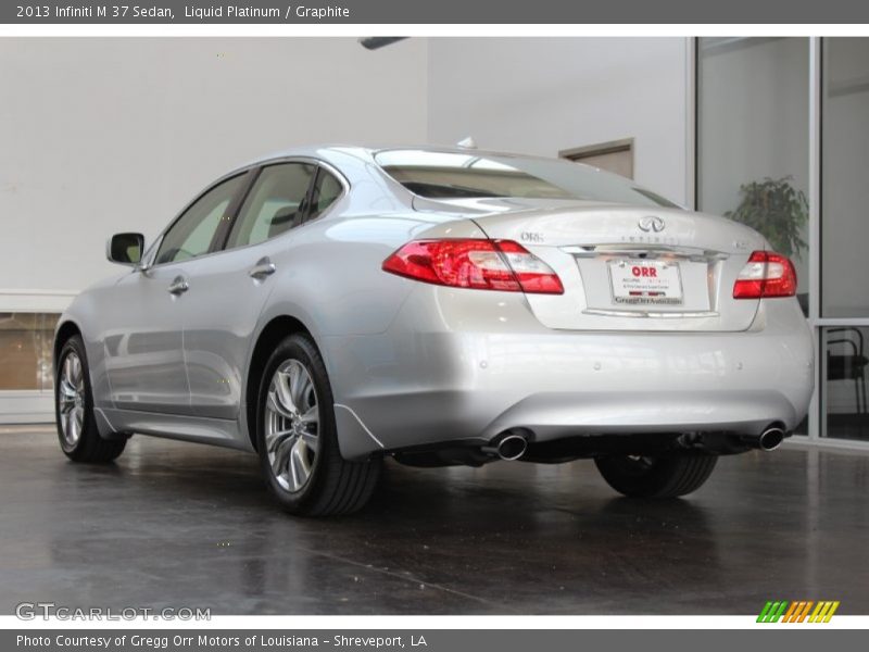 Liquid Platinum / Graphite 2013 Infiniti M 37 Sedan