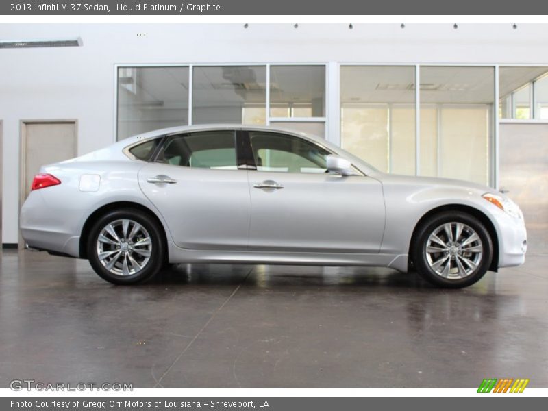 Liquid Platinum / Graphite 2013 Infiniti M 37 Sedan