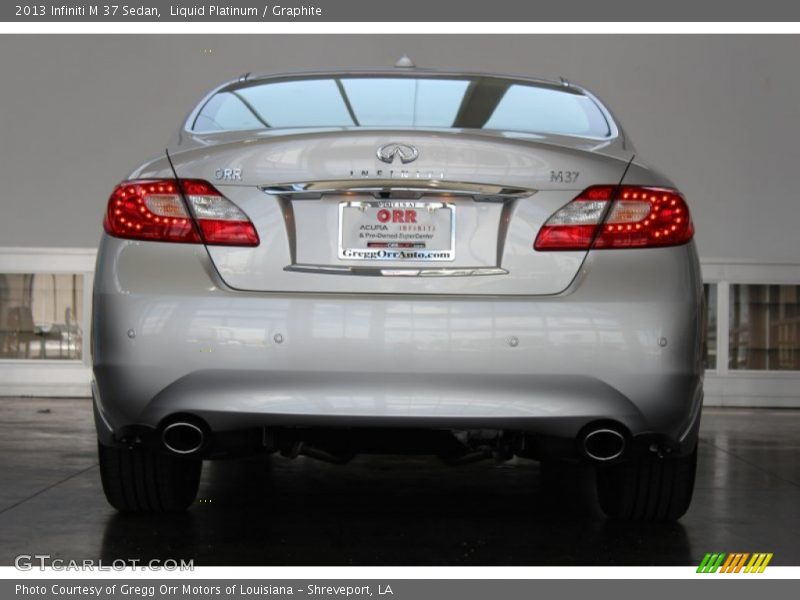 Liquid Platinum / Graphite 2013 Infiniti M 37 Sedan