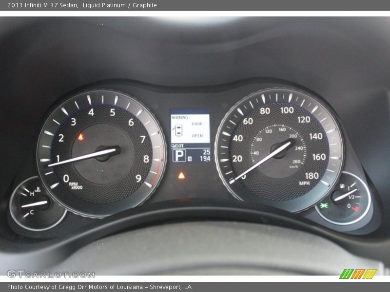  2013 M 37 Sedan 37 Sedan Gauges