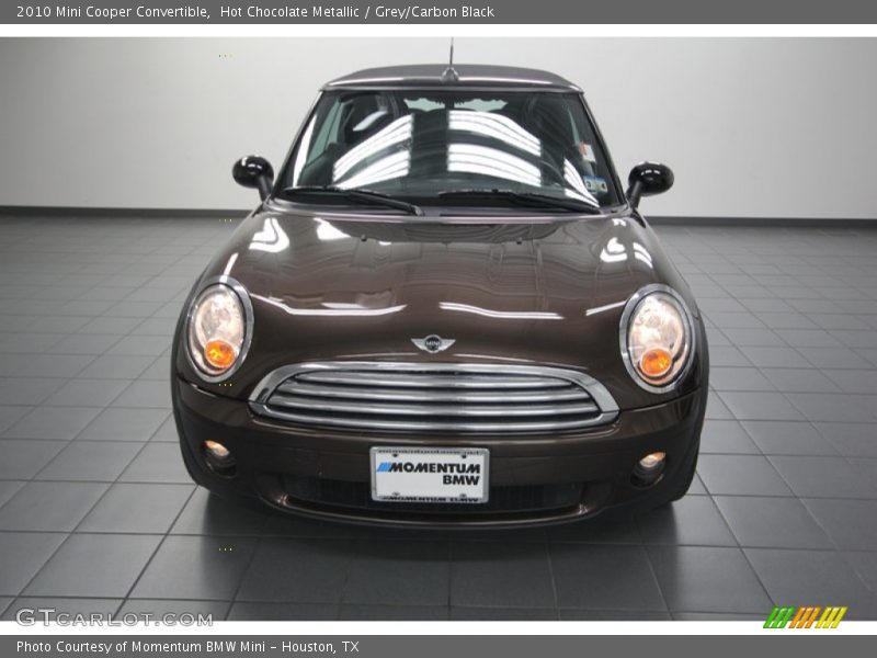 Hot Chocolate Metallic / Grey/Carbon Black 2010 Mini Cooper Convertible