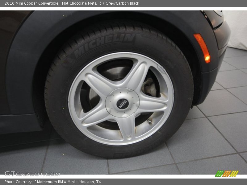 Hot Chocolate Metallic / Grey/Carbon Black 2010 Mini Cooper Convertible