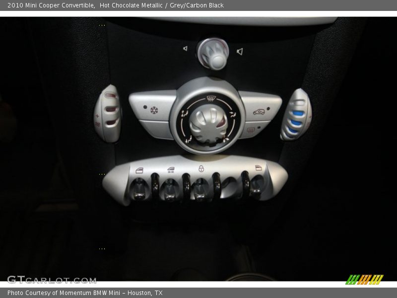 Hot Chocolate Metallic / Grey/Carbon Black 2010 Mini Cooper Convertible