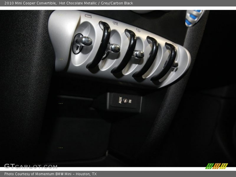 Hot Chocolate Metallic / Grey/Carbon Black 2010 Mini Cooper Convertible