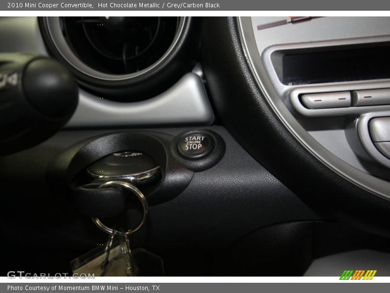Hot Chocolate Metallic / Grey/Carbon Black 2010 Mini Cooper Convertible