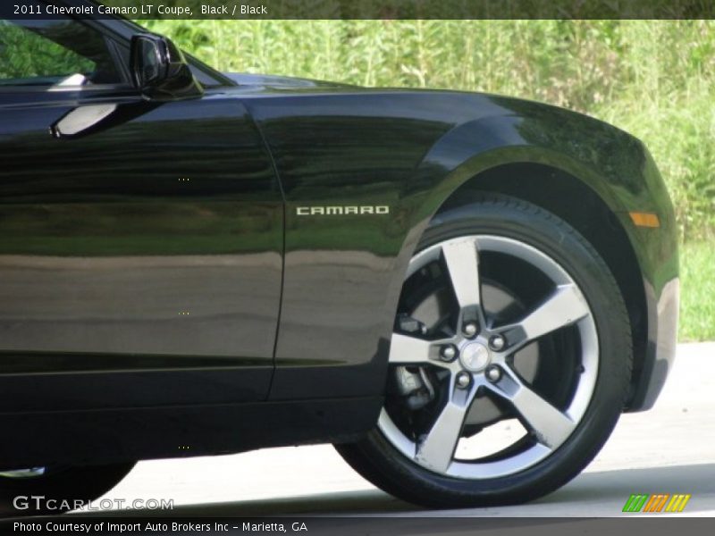 Black / Black 2011 Chevrolet Camaro LT Coupe