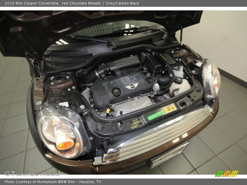 Hot Chocolate Metallic / Grey/Carbon Black 2010 Mini Cooper Convertible