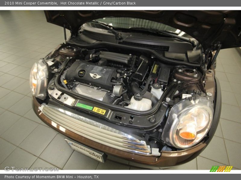 Hot Chocolate Metallic / Grey/Carbon Black 2010 Mini Cooper Convertible