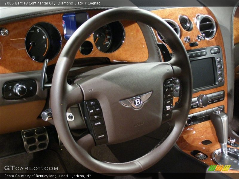 Diamond Black / Cognac 2005 Bentley Continental GT