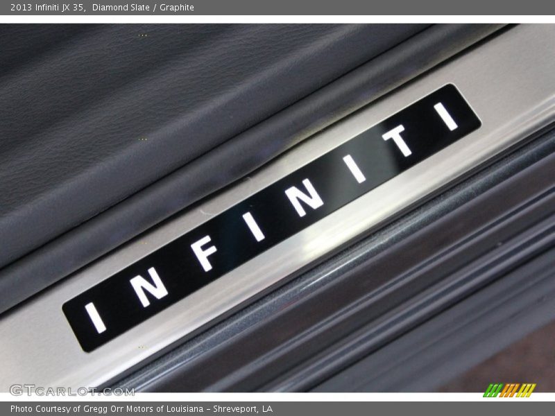 Diamond Slate / Graphite 2013 Infiniti JX 35