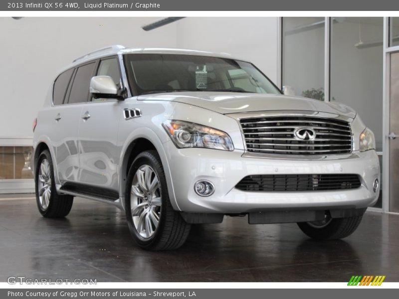 Front 3/4 View of 2013 QX 56 4WD