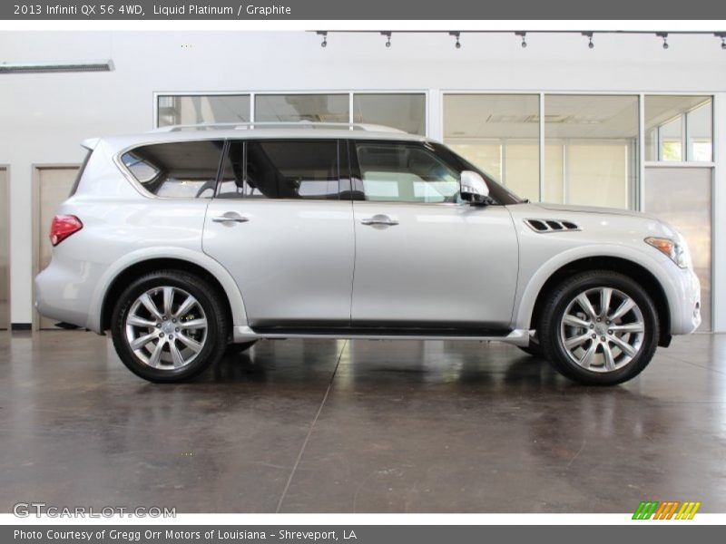 Liquid Platinum / Graphite 2013 Infiniti QX 56 4WD