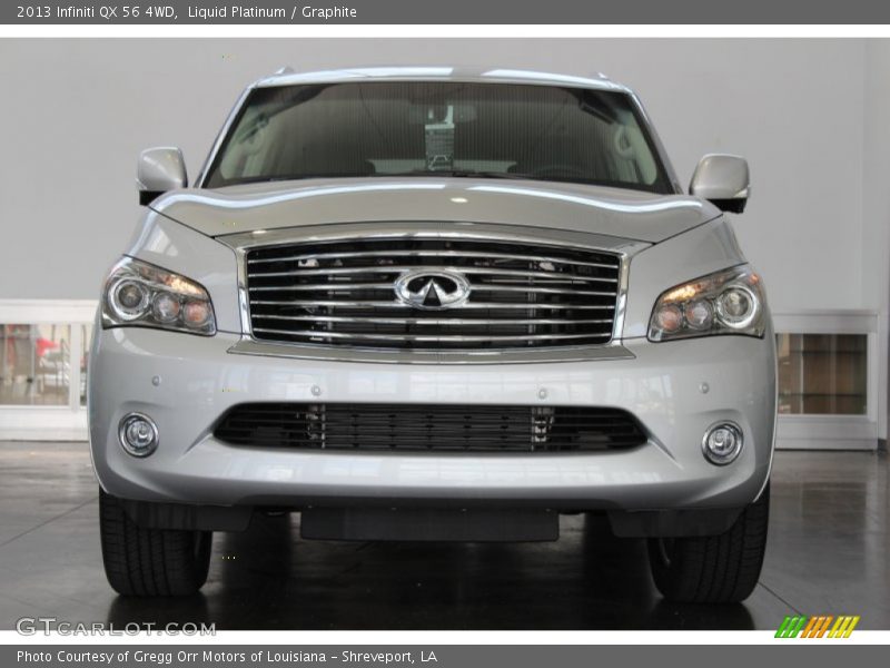 Liquid Platinum / Graphite 2013 Infiniti QX 56 4WD