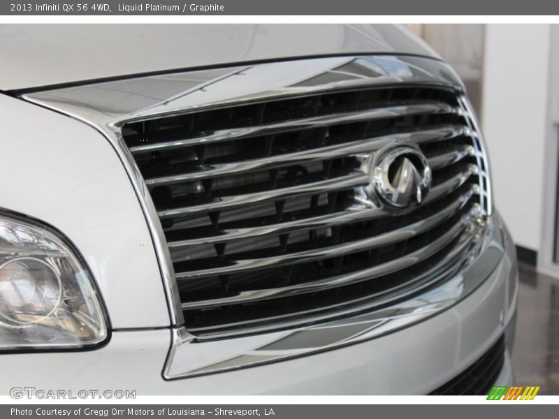 Liquid Platinum / Graphite 2013 Infiniti QX 56 4WD