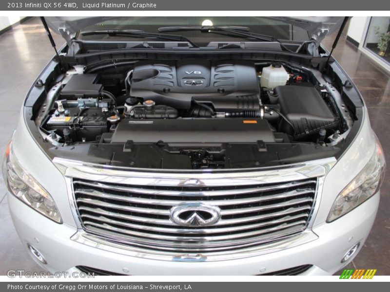 Liquid Platinum / Graphite 2013 Infiniti QX 56 4WD