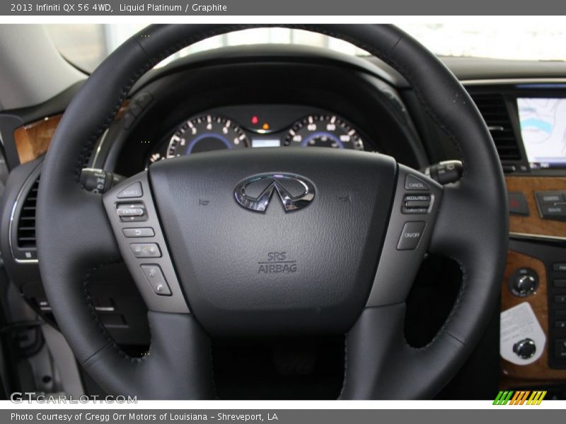  2013 QX 56 4WD Steering Wheel