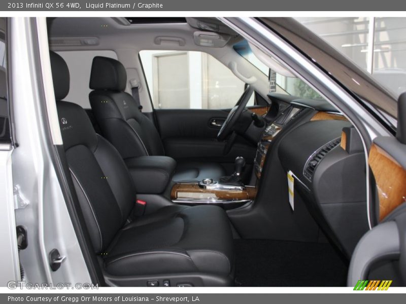 Liquid Platinum / Graphite 2013 Infiniti QX 56 4WD