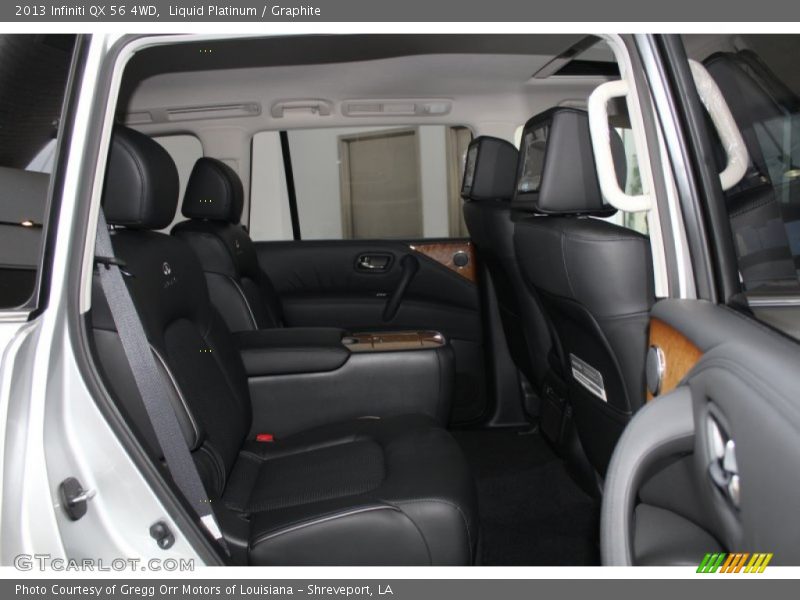 Rear Seat of 2013 QX 56 4WD