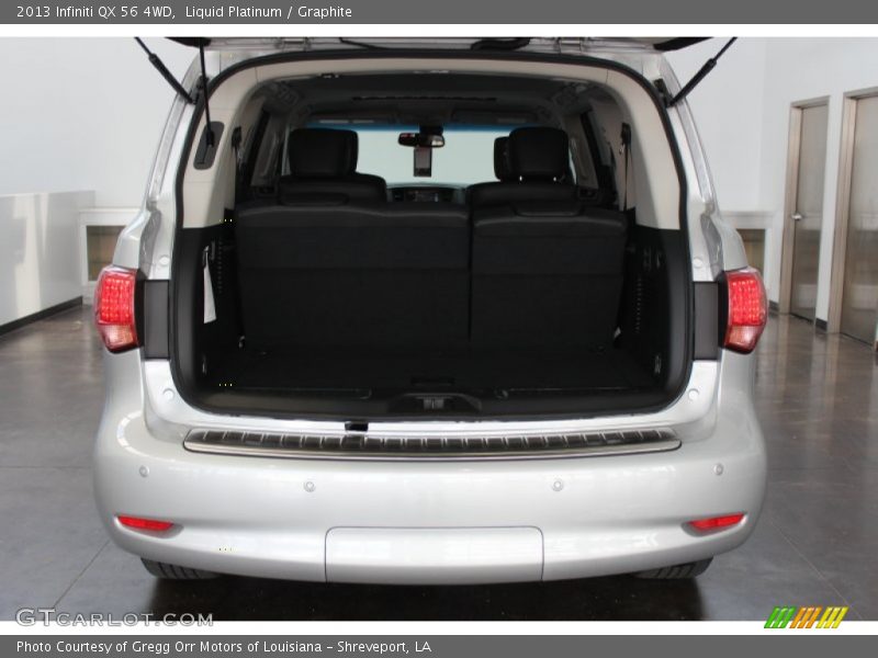 Liquid Platinum / Graphite 2013 Infiniti QX 56 4WD