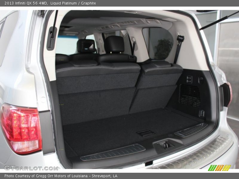 Liquid Platinum / Graphite 2013 Infiniti QX 56 4WD
