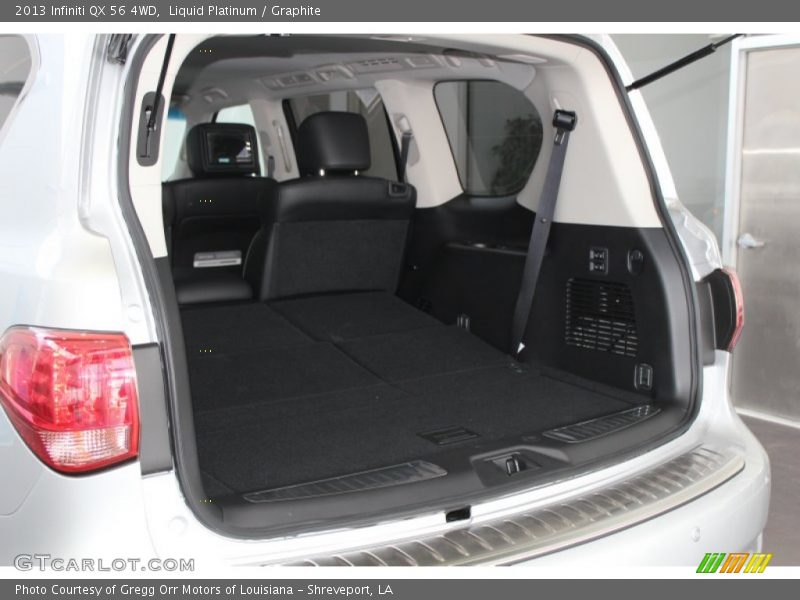  2013 QX 56 4WD Trunk