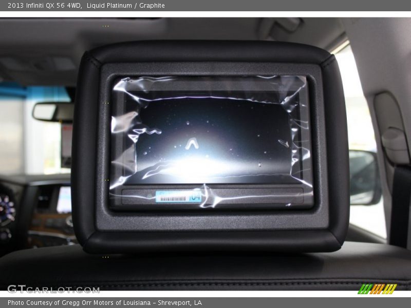 Entertainment System of 2013 QX 56 4WD
