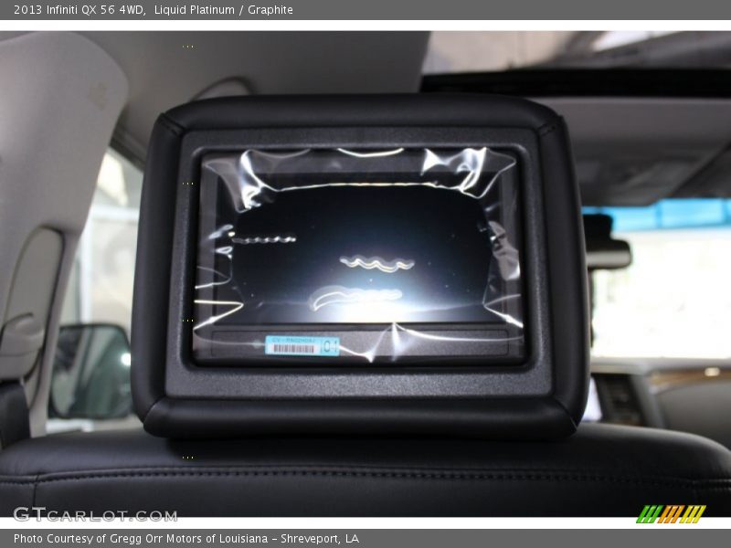 Entertainment System of 2013 QX 56 4WD