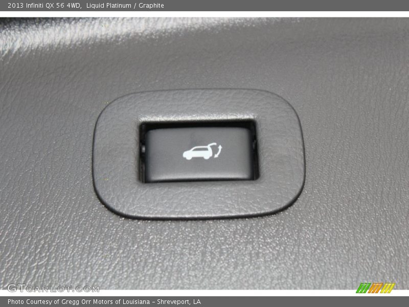 Liquid Platinum / Graphite 2013 Infiniti QX 56 4WD